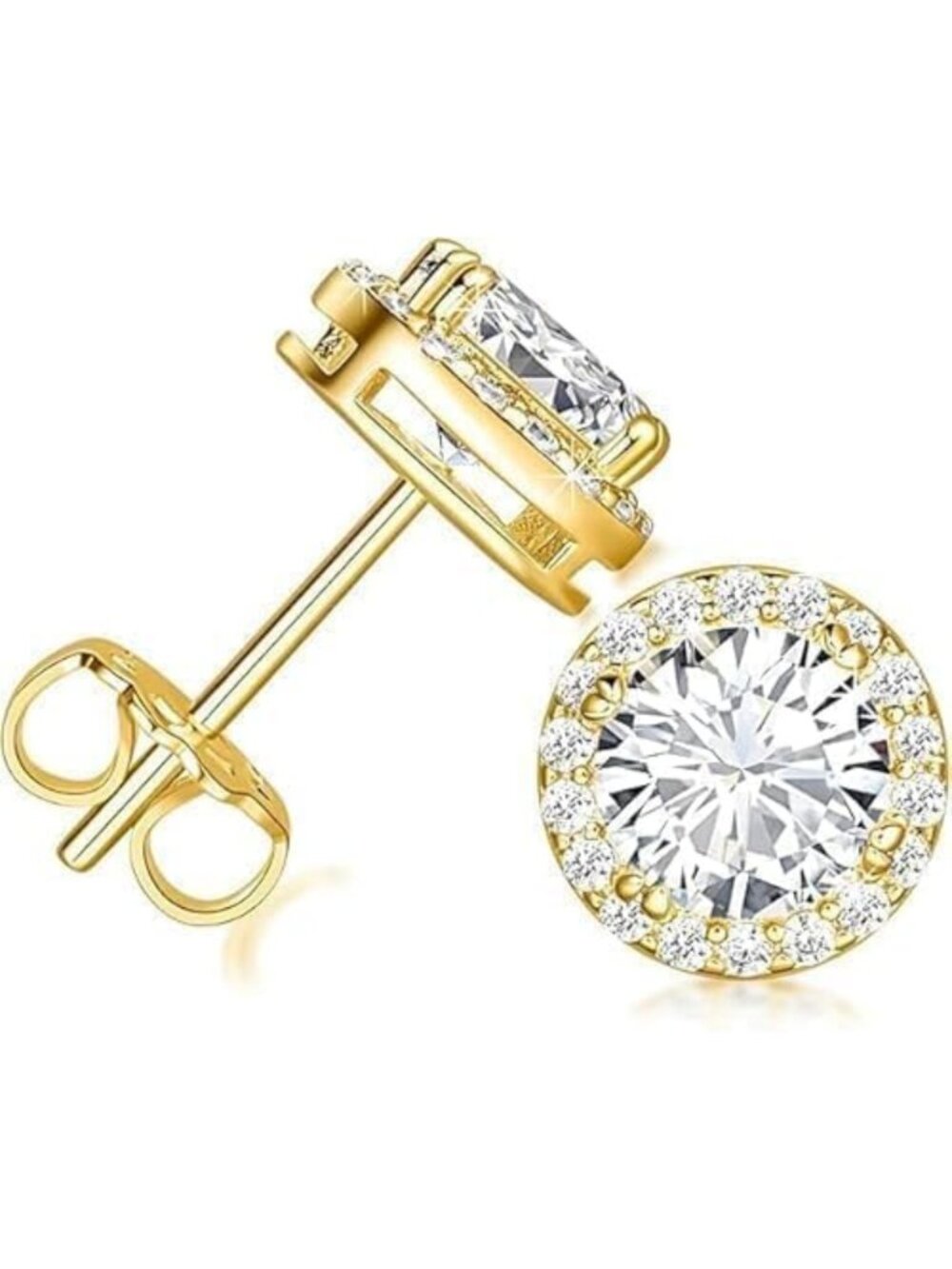 Elegant 14K Gold Stud Earrings for Women | Classic Jewelry for Everyday Wear
